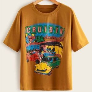 Cruisin Car Graphic Short Sleeve Tee
